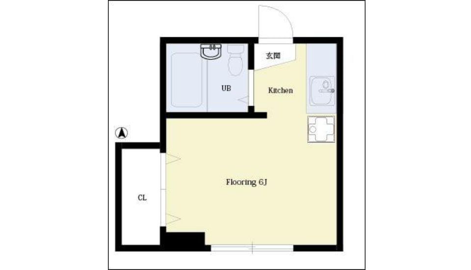 大森北ハイツⅡF号室写真